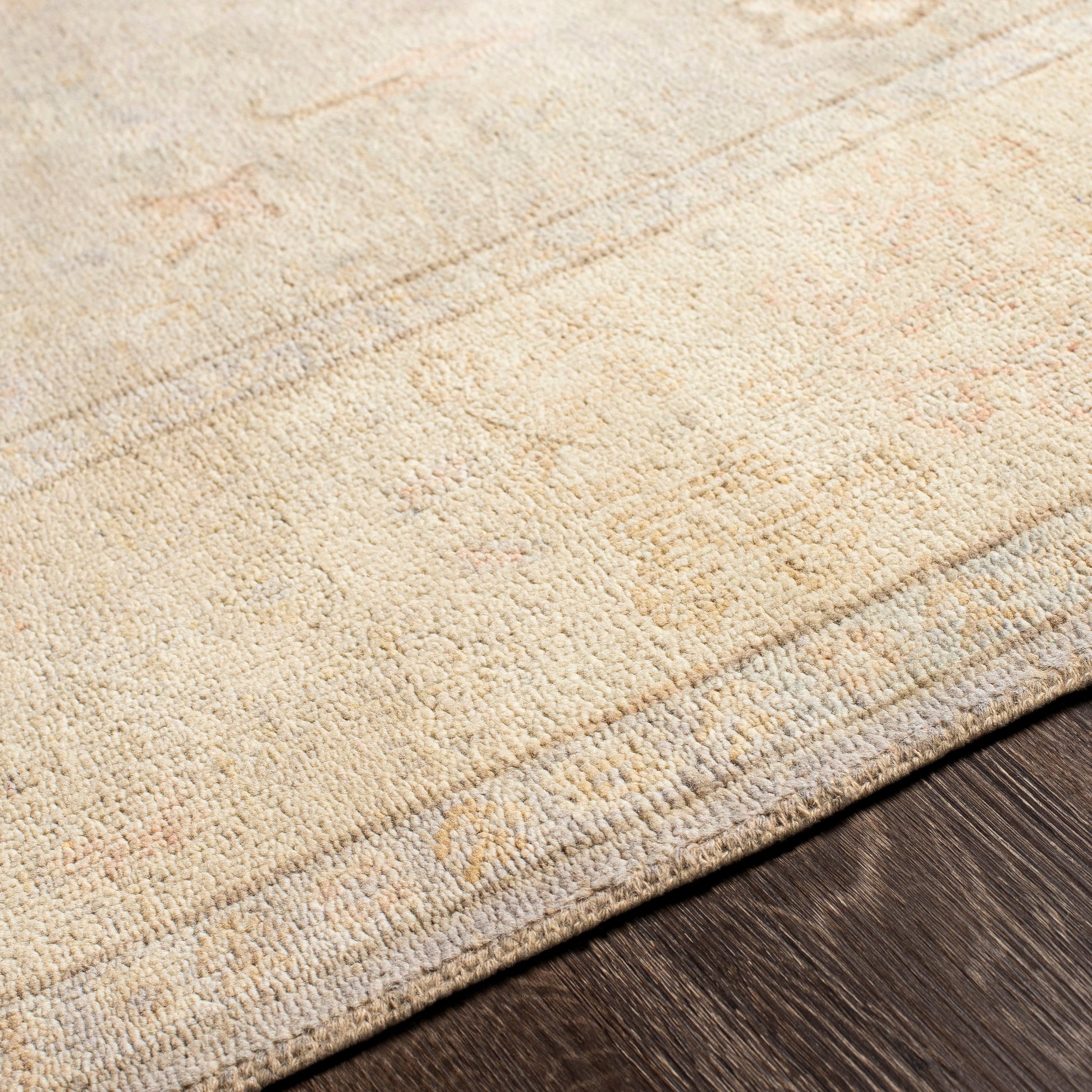 Normandy Rug - 25929 by Surya in gray, medium gray, beige, slate, dark brown, wheat. Made from unique in a unique style.