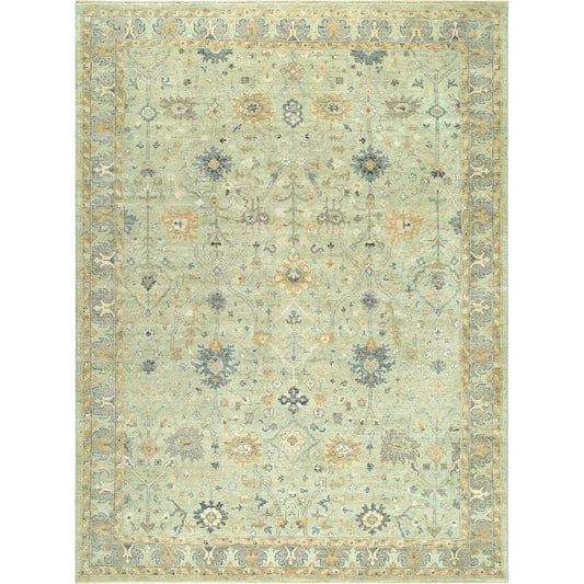 Normandy NOY-8014 Rug by Surya in sage, slate blue, sandstone, ivory, charcoal. Made from wool in a unique style.