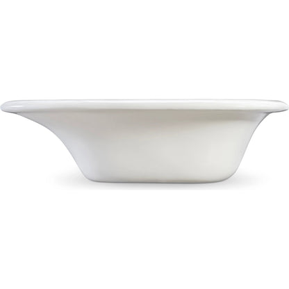 Poca Cocktail Table by Bernhardt in white, cream. Made from concrete in a unique style.