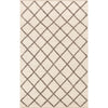 Cream, Brown / 2' x 3'