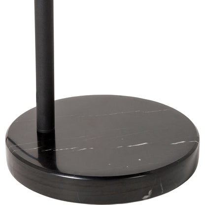 Shiprock Lamp by Surya in black, gold and naturalpainted. Made from shade (outside): metal, shade (inside): metal, body: metal, base: marble in a modern style.