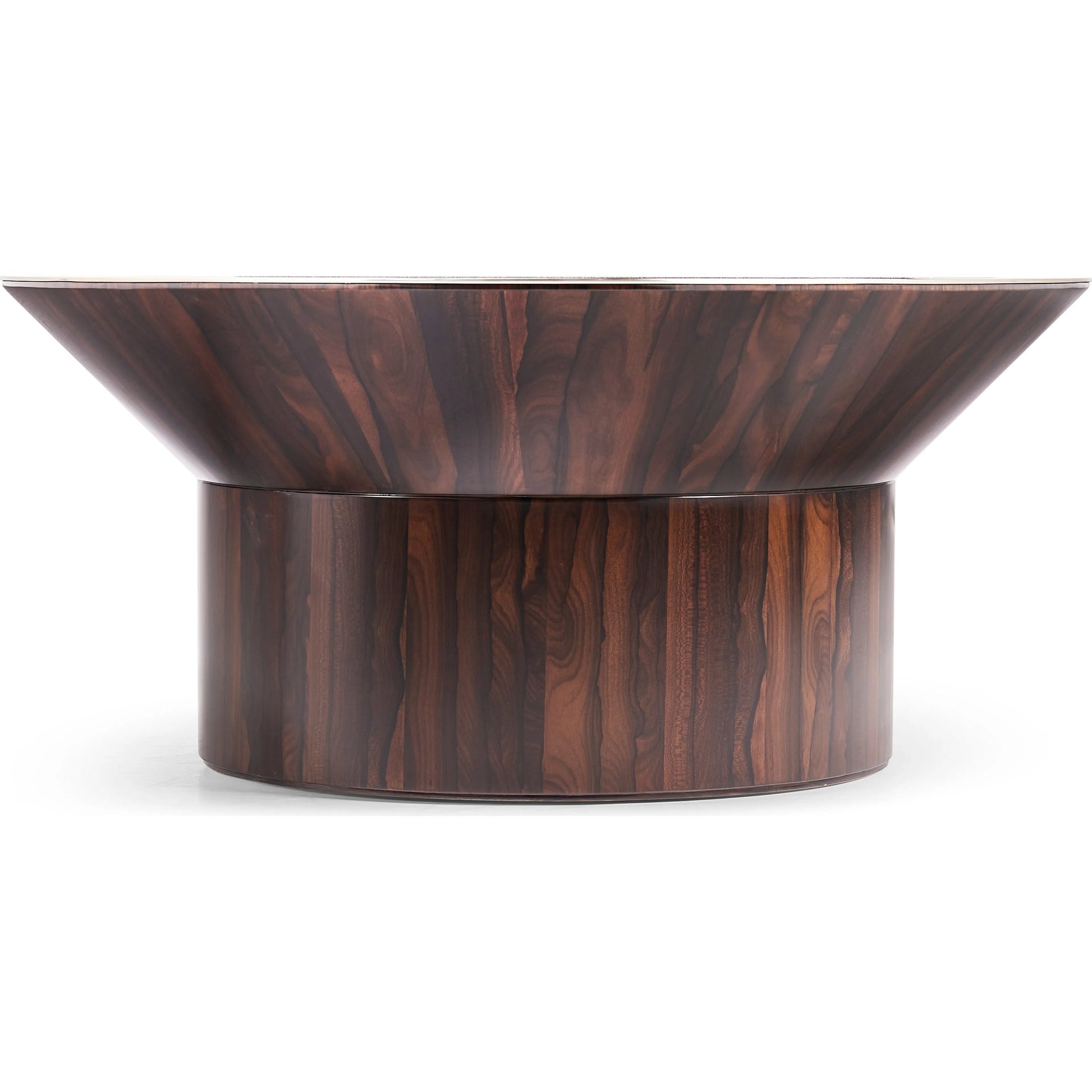 Terra Round Cocktail Table by Jonathan Charles in natural straw. Made from main straw in a unique style.