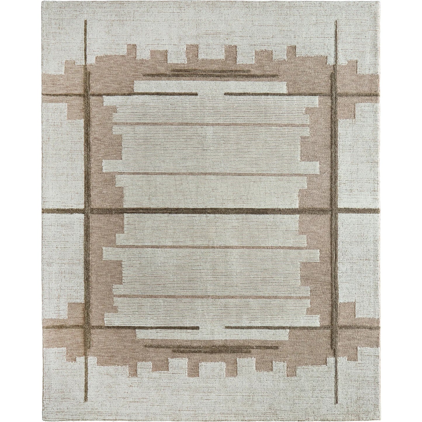 010 SI-2635651,SI-2635652,SI-2635653,SI-2635654,SI-2635655,SI-2635656 | Primary Silo | Winston Geometric WNS8B01F Rug by Feizy. Made from wool in a unique style.