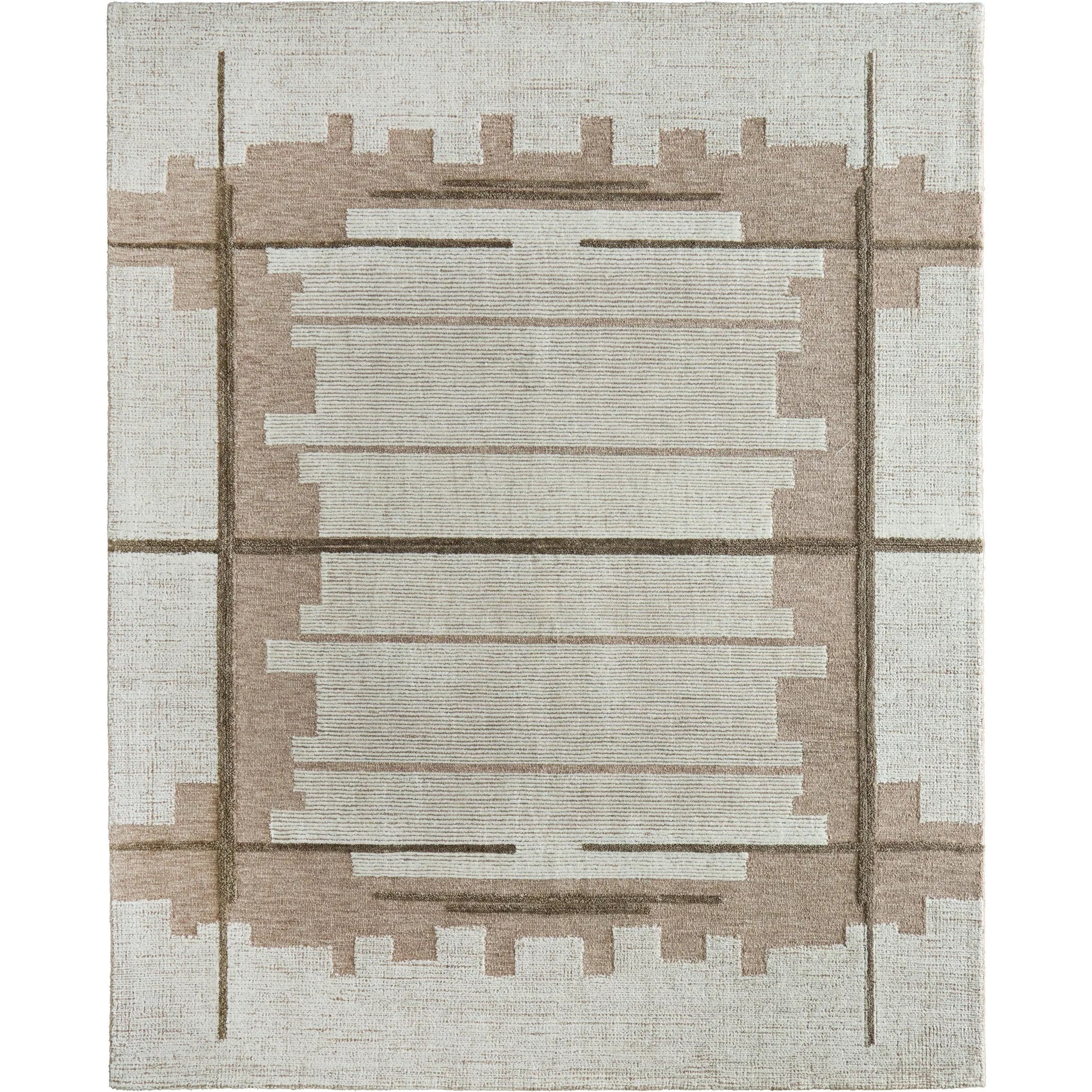 Winston Geometric WNS8B01F Rug by Feizy. Made from wool in a unique style.