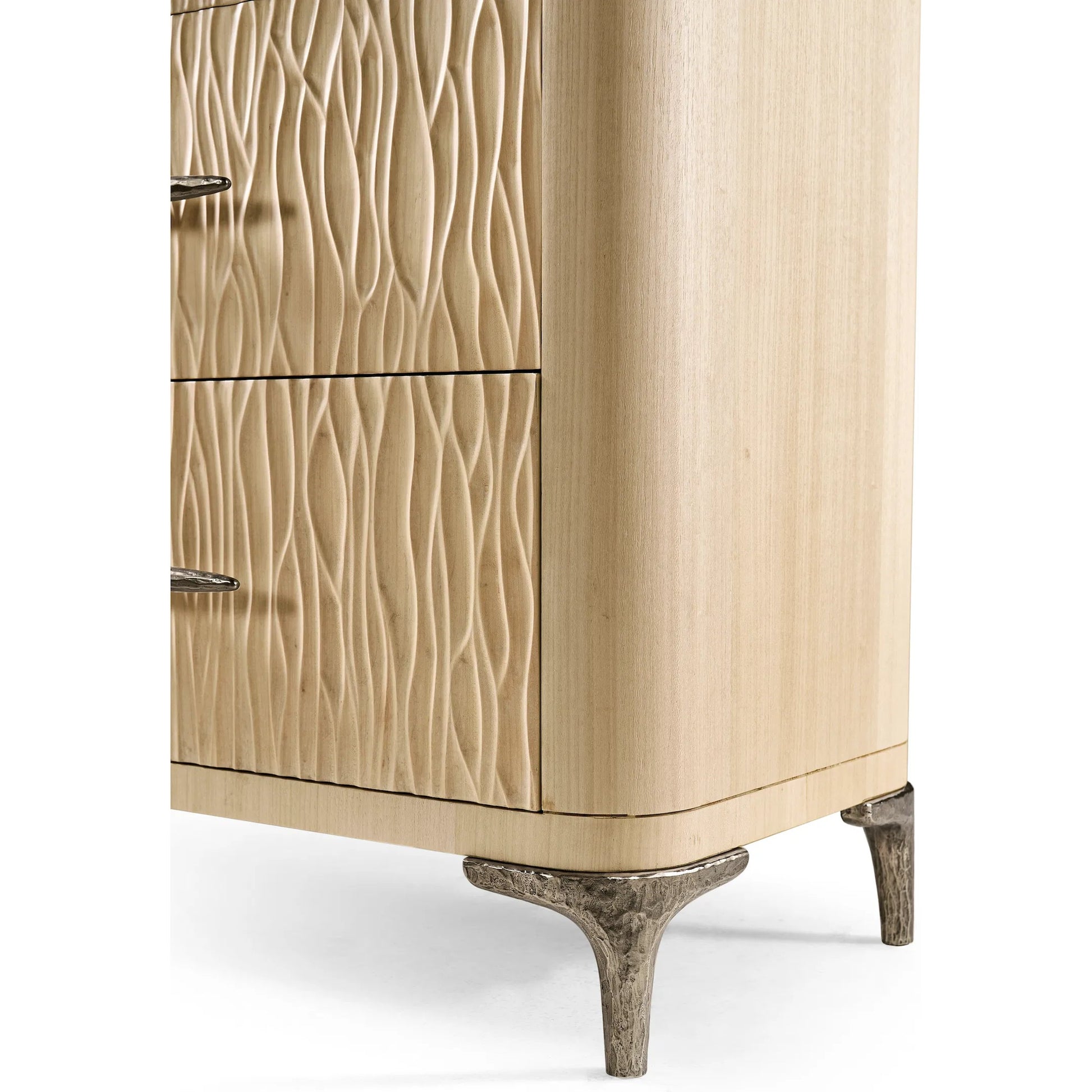 Water Clapotis Danish Cord Double Dresser by Jonathan Charles in beige. Made from unique in a transitional style.