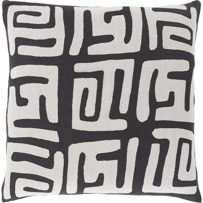 Nairobi Pillow - 21137 by Surya. Made from 100% linen in a modern style.