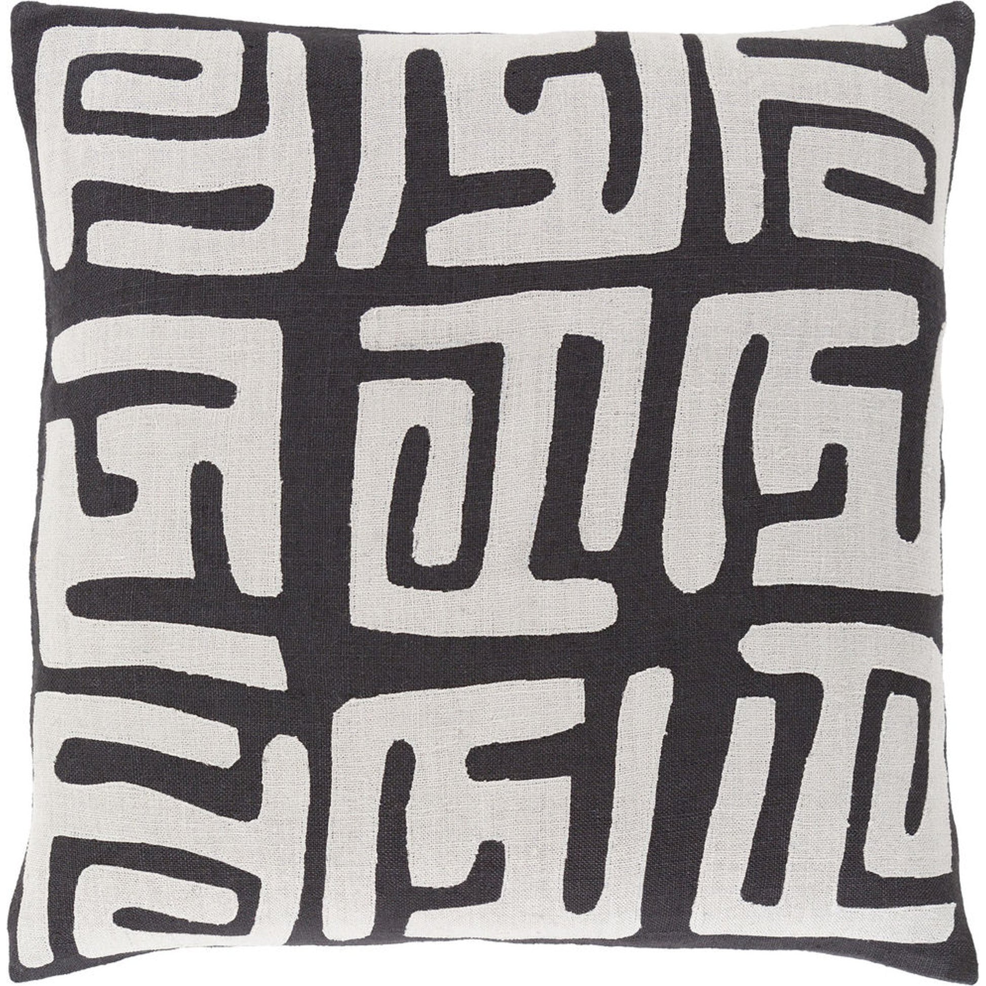 Nairobi Pillow - 21137 by Surya. Made from 100% linen in a modern style.