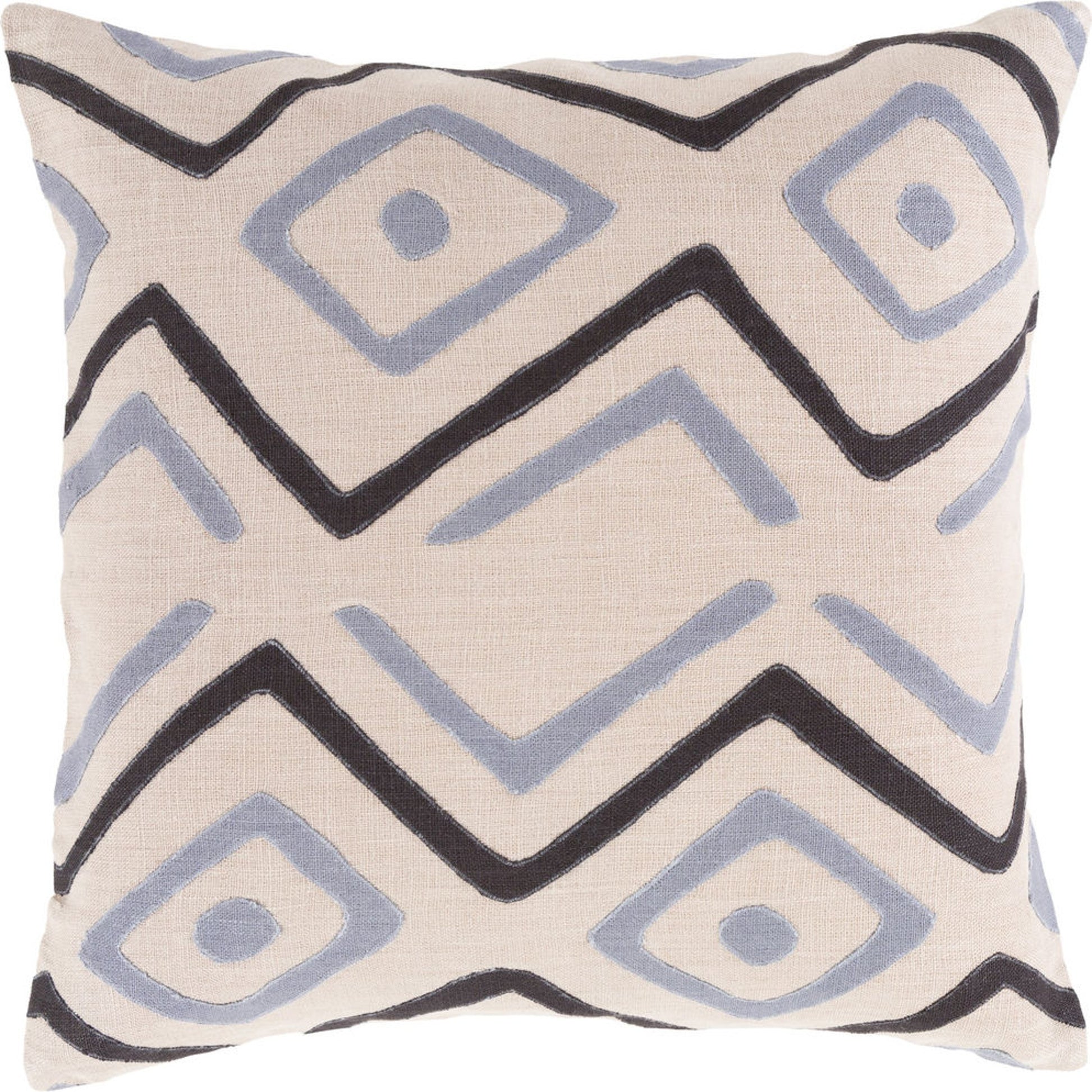 Nairobi Pillow - 14519 by Surya. Made from 100% linen in a modern style.