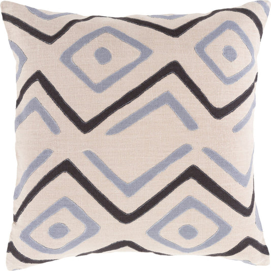 Nairobi Pillow - 14519 by Surya. Made from 100% linen in a moder
