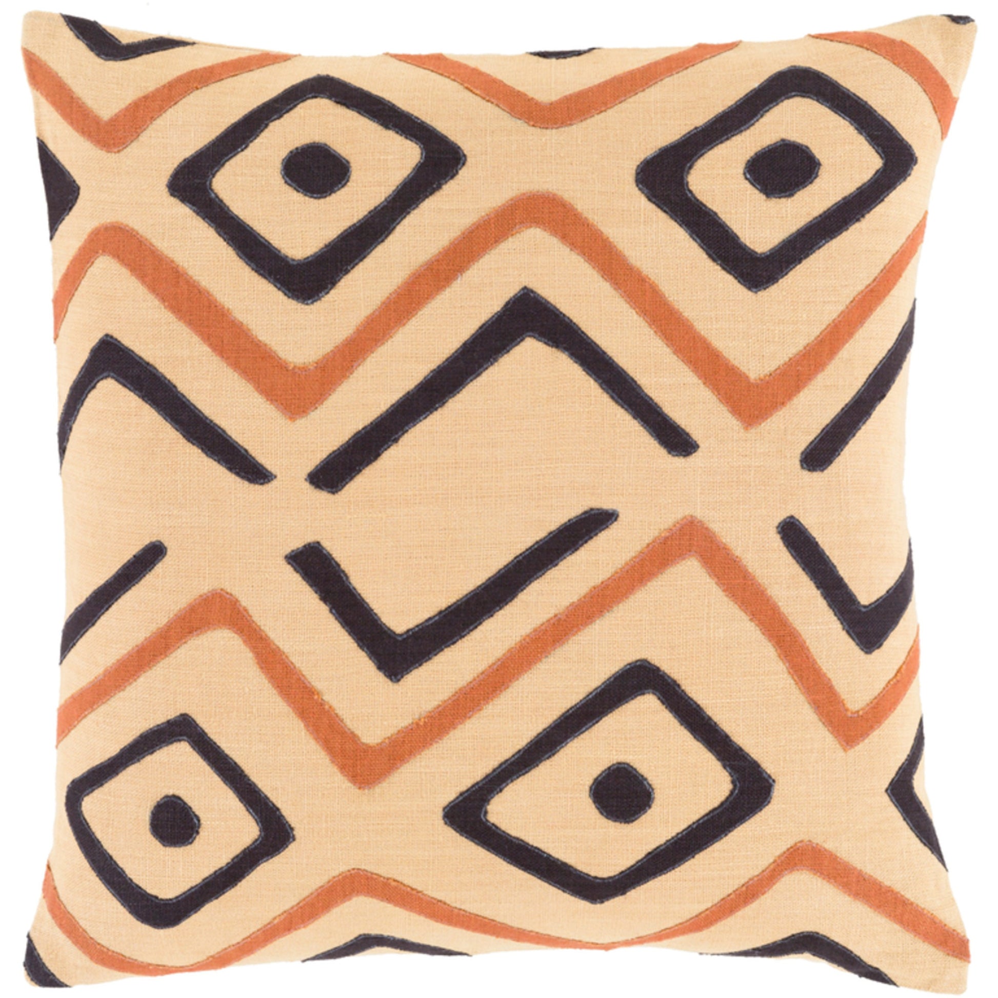 Nairobi Pillow - 14519 by Surya. Made from 100% linen in a modern style.