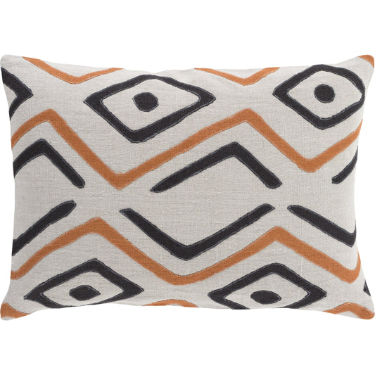 Nairobi Pillow - 14519 by Surya. Made from 100% linen in a modern style.