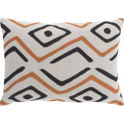 Nairobi Pillow - 14519 by Surya. Made from 100% linen in a modern style.