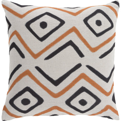 Nairobi Pillow - 14519 by Surya. Made from 100% linen in a modern style.