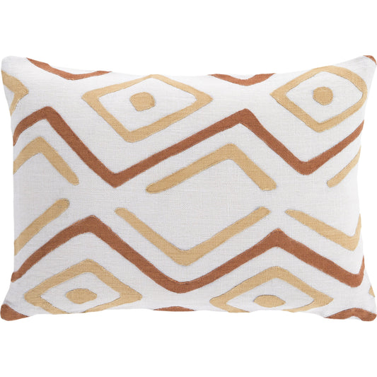Nairobi Pillow - 14519 by Surya. Made from 100% linen in a modern style.