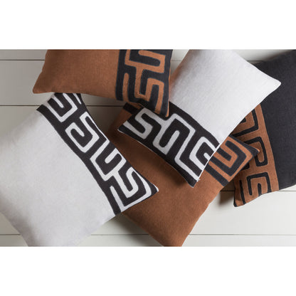 Nairobi Pillow - 10237 by Surya. Made from 100% linen in a modern style.