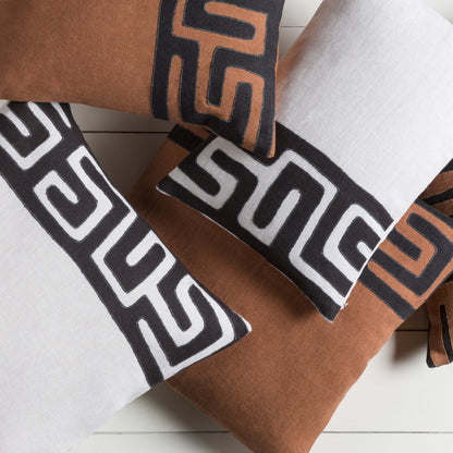 Nairobi Pillow - 10237 by Surya. Made from 100% linen in a modern style.