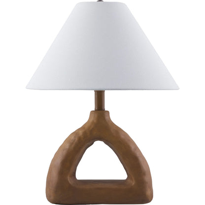 Nordeste Accent Table Lamp by Livabliss. Made from ceramic, linen, plastic, resin in a transitional style.