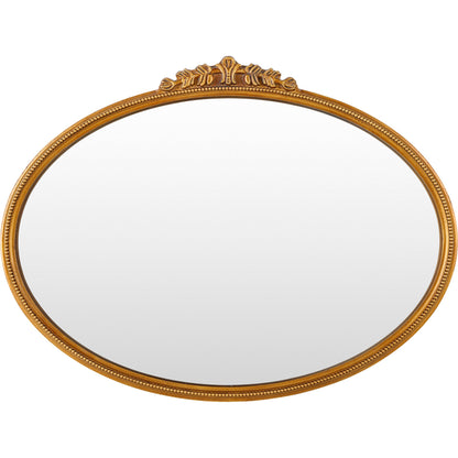Arrendale Mirror - 529932 by Surya in gold and antiqued gold. Made from frame: manufactured wood in a modern style.