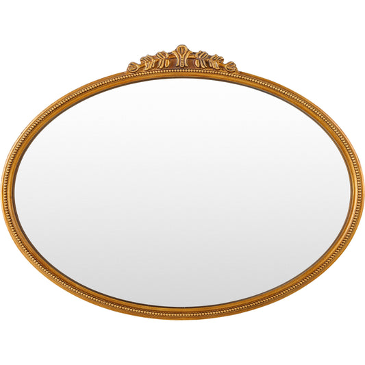 Arrendale Mirror - 529932 by Surya in gold and antiqued gold. Made from frame: manufactured wood in a modern style.