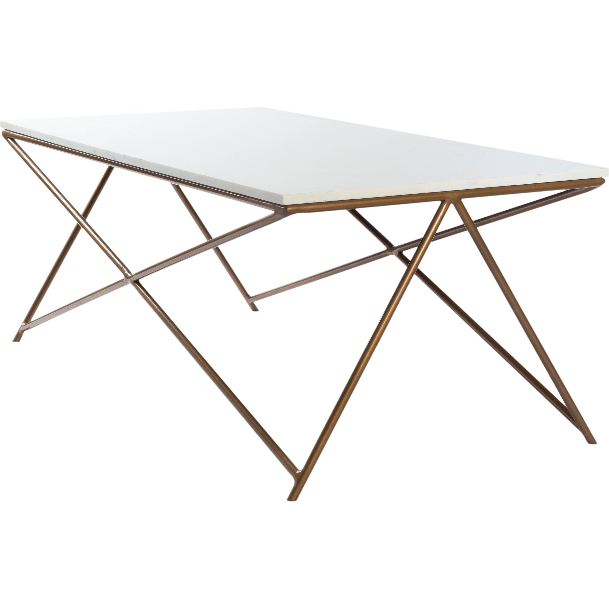 Norah - 24751 by Livabliss in gold, marble. Made from top: marble, base: metal in a modern style.