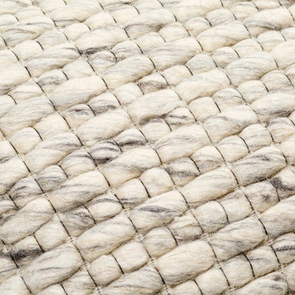 Narvik Pillow - 21037 by Surya in gray, light beige. Made from 100% wool, 100% cotton in a cottage & farmhouse style.