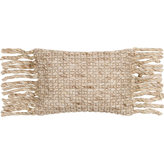 Narvik Pillow - 31906 by Surya in brown, light beige. Made from 100% wool, 100% cotton in a cottage & farmhouse style.