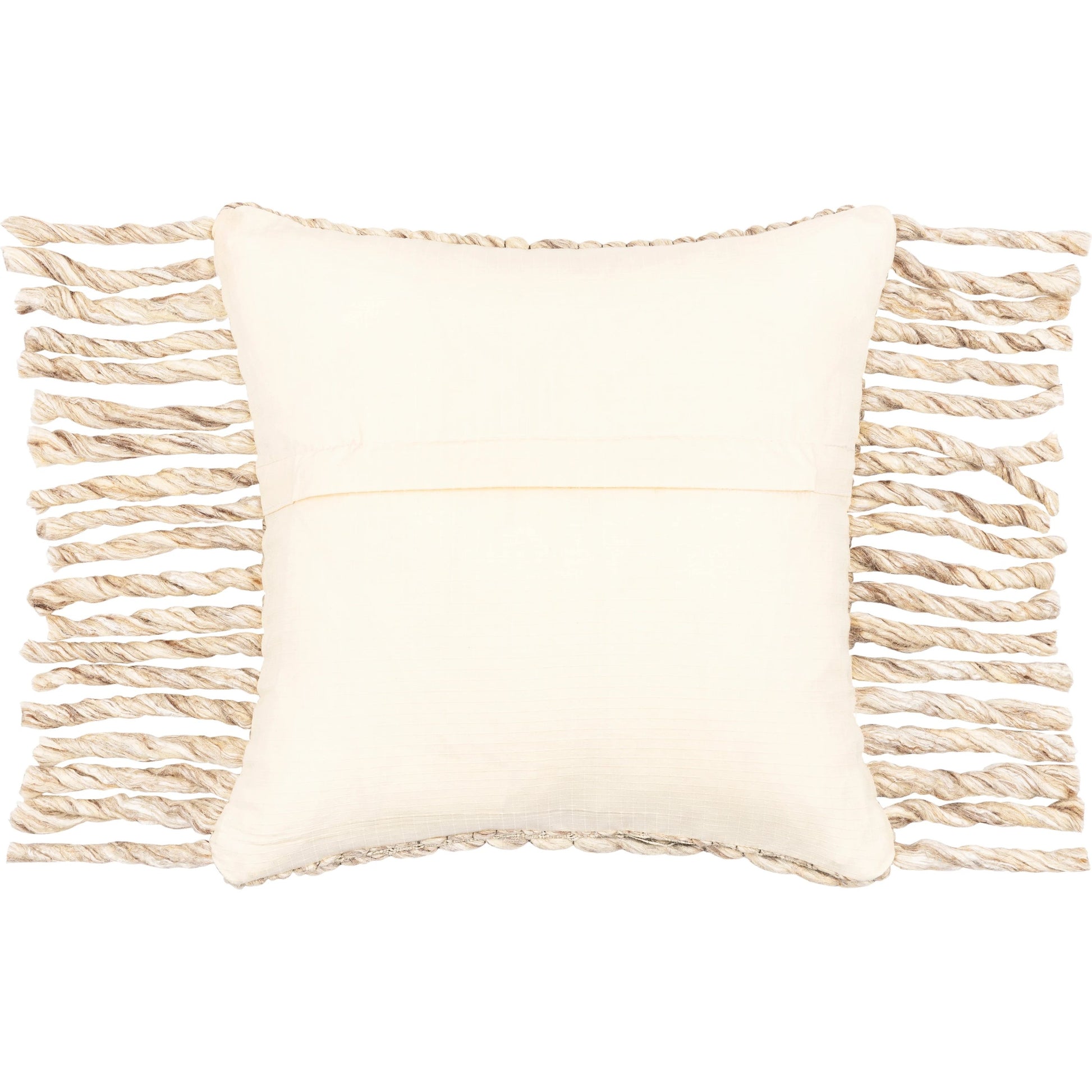 Narvik Pillow - 31906 by Surya in brown, light beige, off-white. Made from 100% wool, 100% cotton in a cottage & farmhouse style.