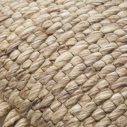 Narvik Pillow - 31906 by Surya in brown, light beige, off-white. Made from 100% wool, 100% cotton in a cottage & farmhouse style.