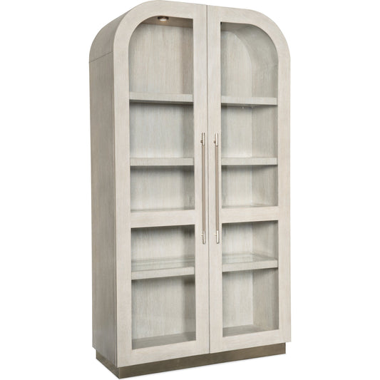 001 SI-2133641 | Primary Silo | Modern Mood Display Cabinet by Hooker Furniture. Made from oak veneers, metal, glass in a modern style.