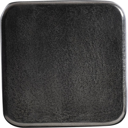 Juri Accent Table by Bernhardt in graphite. Made from metal in a modern style.