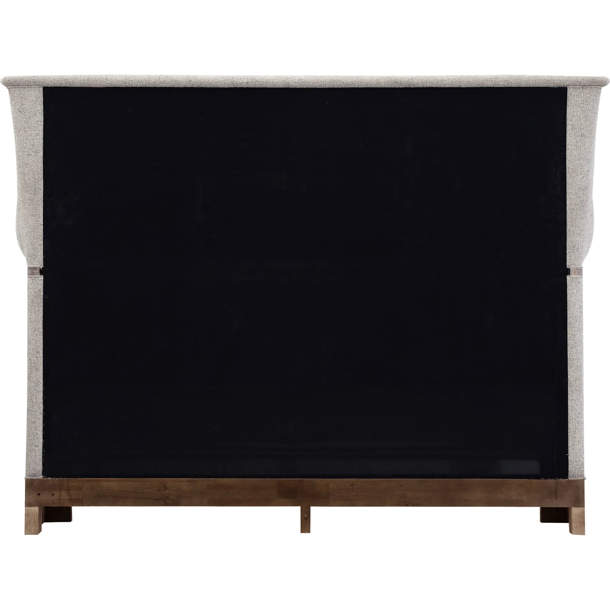 Higgins Street King Upholstered Bed by Pulaski Furniture in brown and woodland stone. Made from unique in a unique style.