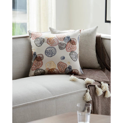 Natural Affinity Pillow - 33916 by Surya. Made from front: 100% silk, back: 100% silk in a modern style.