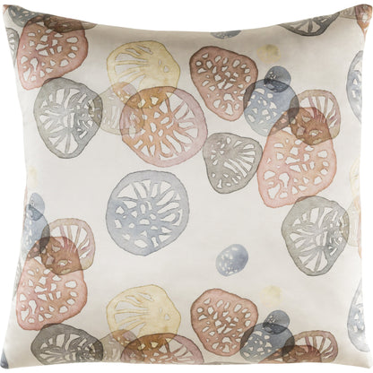 Natural Affinity Pillow - 33916 by Surya. Made from front: 100% silk, back: 100% silk in a modern style.