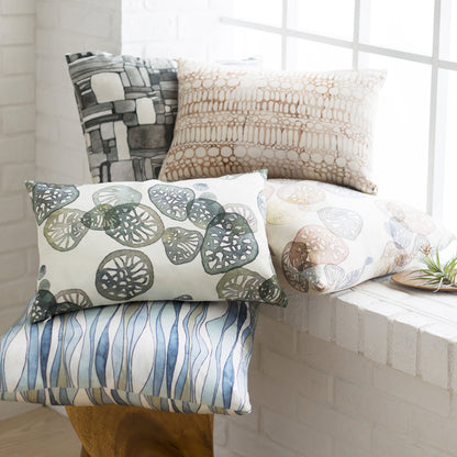 Natural Affinity Pillow - 33916 by Surya. Made from front: 100% silk, back: 100% silk in a modern style.