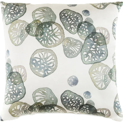 Natural Affinity Pillow - 33916 by Surya. Made from front: 100% silk, back: 100% silk in a modern style.