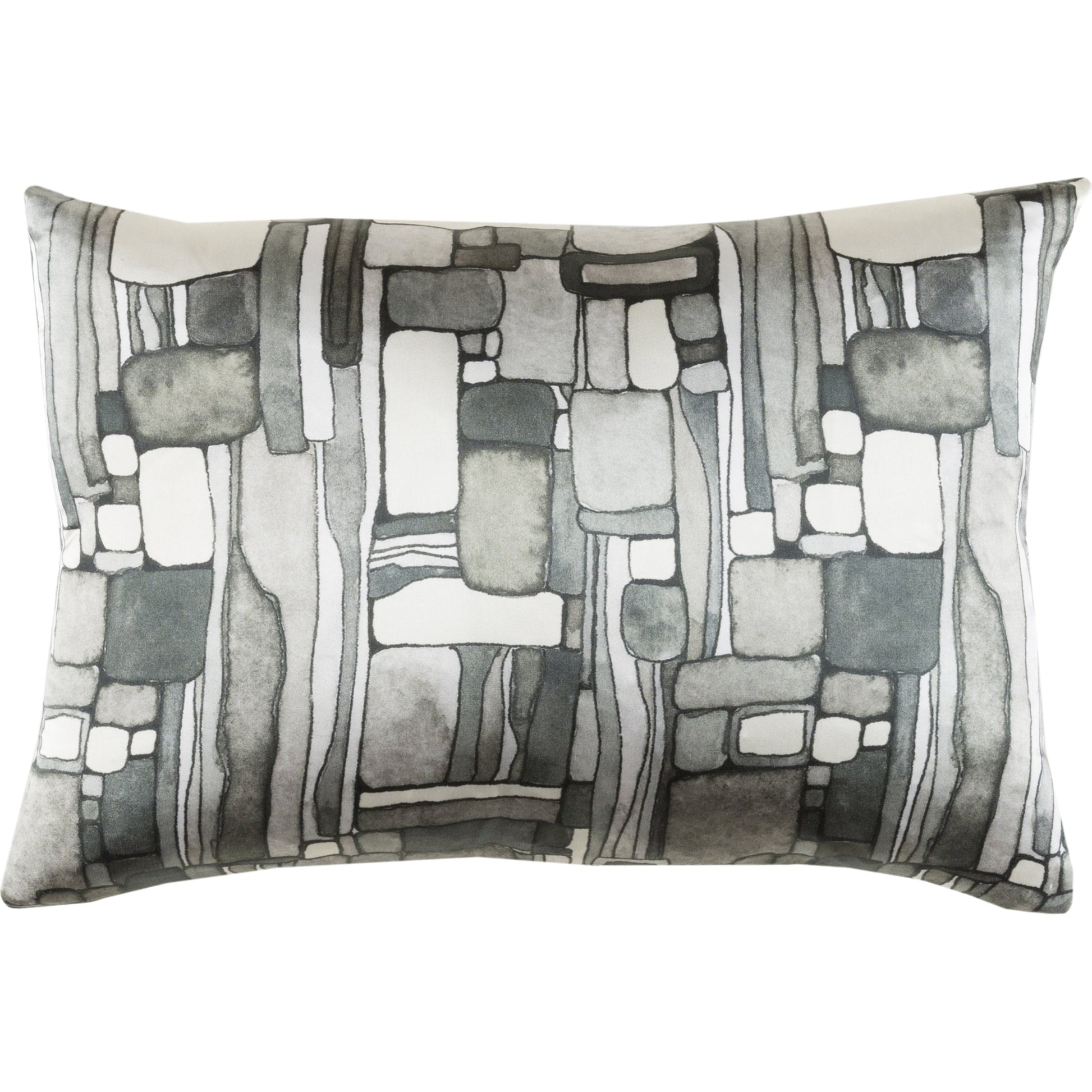 Natural Affinity Pillow - 33544 by Surya. Made from front: 100% silk, back: 100% silk in a coastal style.