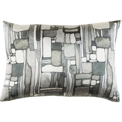 Natural Affinity Pillow - 33544 by Surya. Made from front: 100% silk, back: 100% silk in a coastal style.