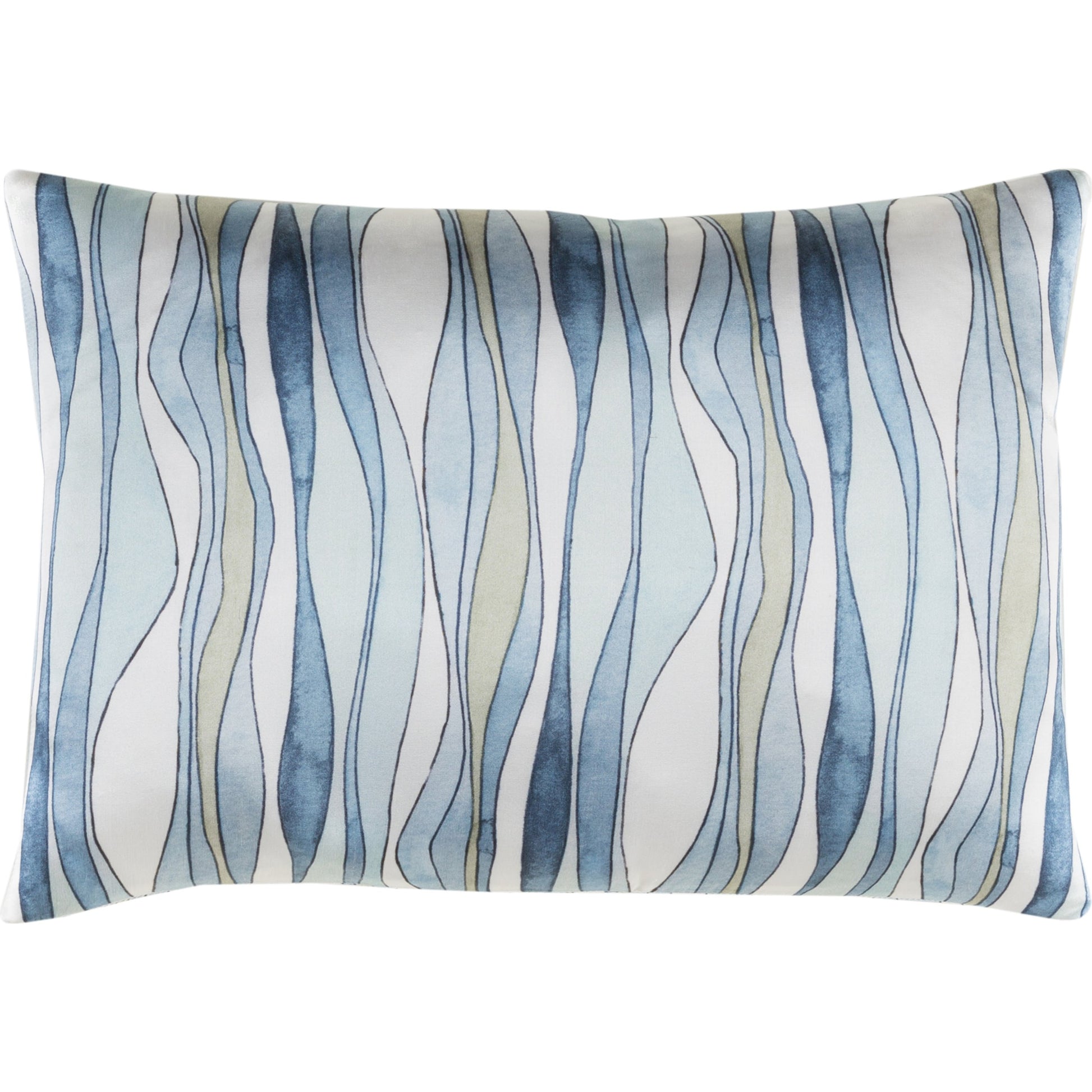 Natural Affinity Pillow - 33766 by Surya. Made from front: 100% silk, back: 100% silk in a modern style.