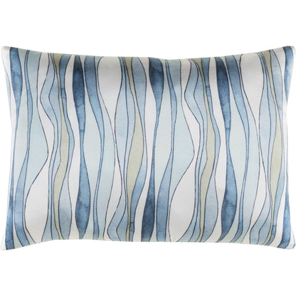 Natural Affinity Pillow - 33766 by Surya. Made from front: 100% silk, back: 100% silk in a modern style.