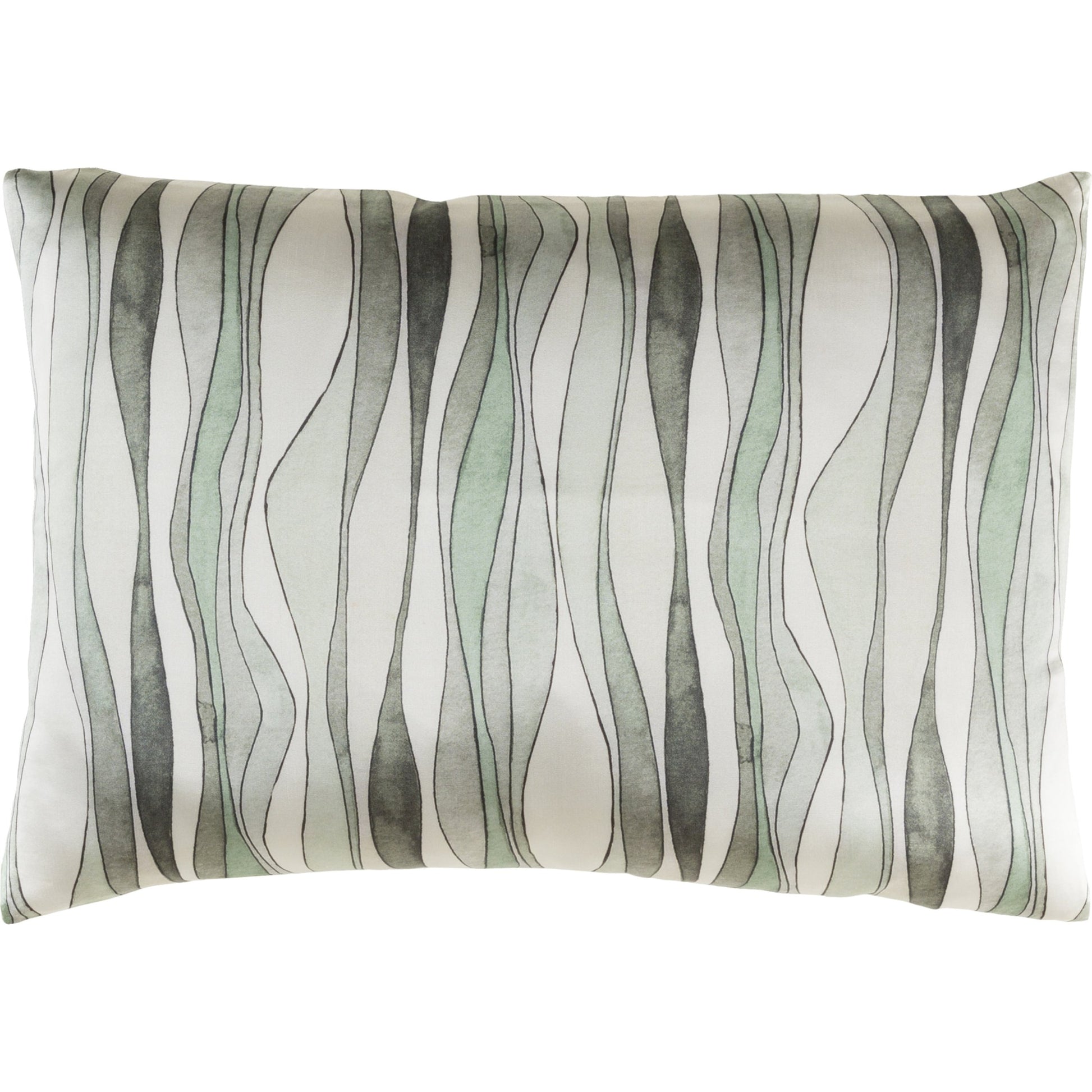 Natural Affinity Pillow - 33766 by Surya. Made from front: 100% silk, back: 100% silk in a modern style.