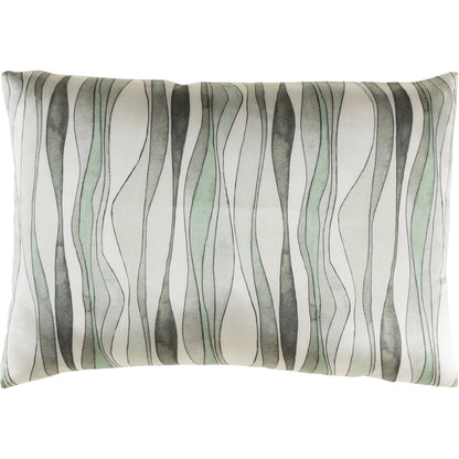 Natural Affinity Pillow - 33766 by Surya. Made from front: 100% silk, back: 100% silk in a modern style.