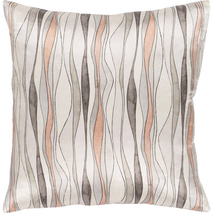 Natural Affinity Pillow - 33766 by Surya. Made from front: 100% silk, back: 100% silk in a modern style.