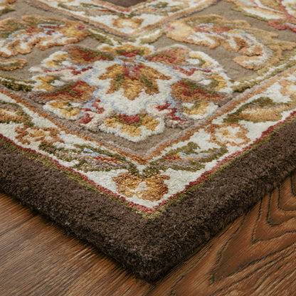 Prescott Traditional Oriental Rug - 8937F by Feizy. Made from viscose, wool in a unique style.
