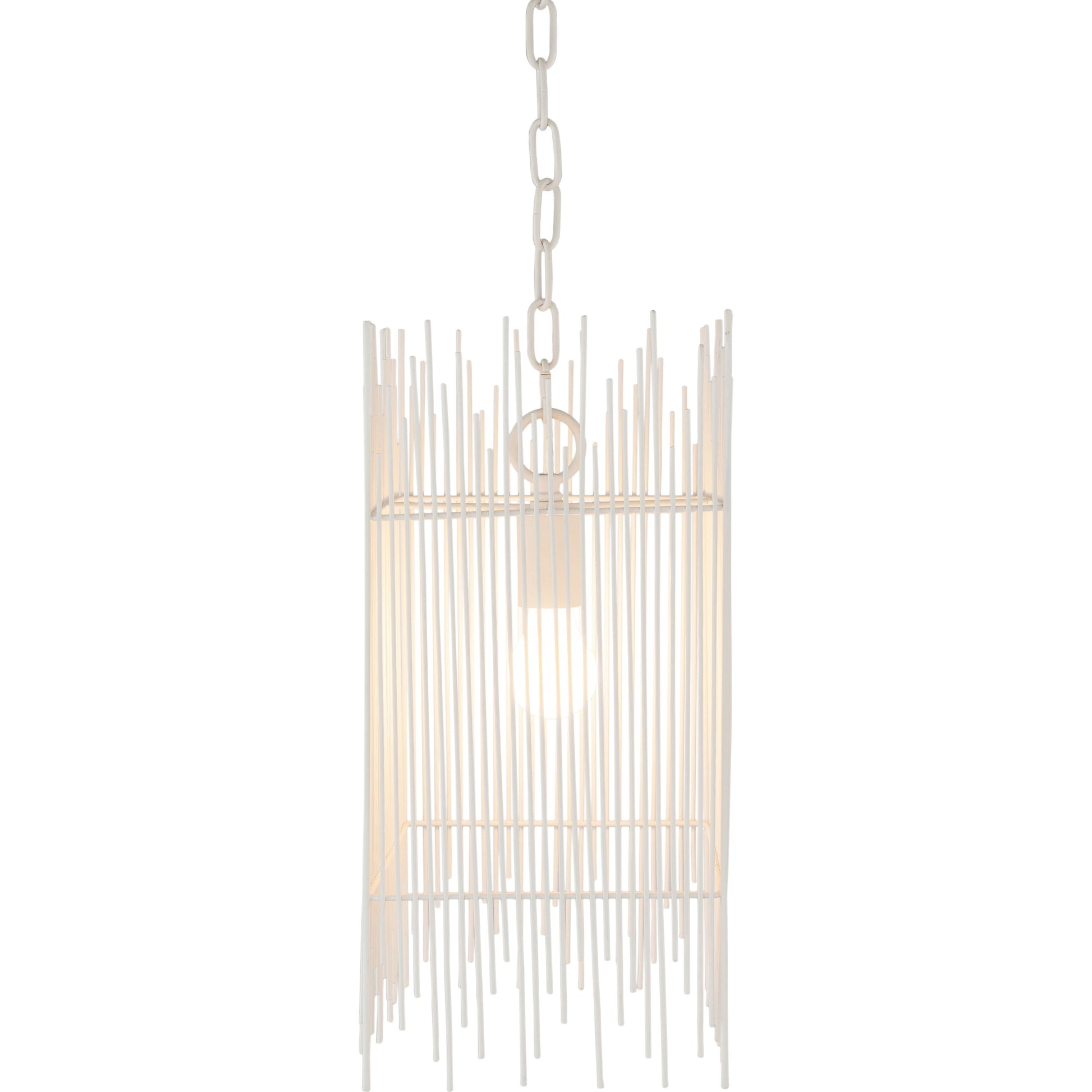 Natasha Ceiling Light - 23162 by Surya in white, translucent and n/a, white. Made from metal in a transitional style.