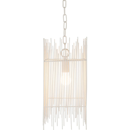 Natasha Ceiling Light - 23162 by Surya in white, translucent and n/a, white. Made from metal in a transitional style.