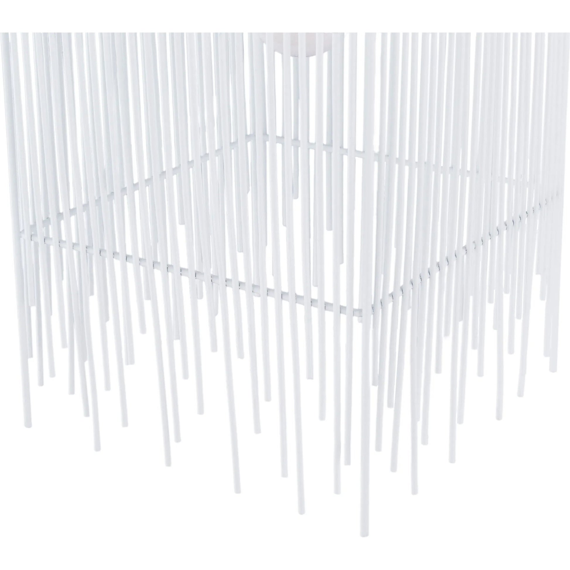 Natasha Ceiling Light - 23162 by Surya in white, translucent and n/a, white. Made from metal in a transitional style.