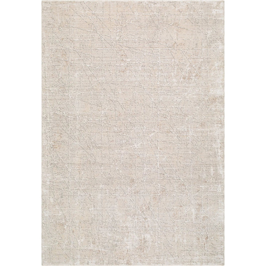 Nathan NTH-2300 Rug by Livabliss in cream, light beige, slate, medium gray, light brown. Made from polyester in a unique style.