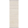 Black, Charcoal, Light Gray, Light Beige, Cream / 2'6" x 8'