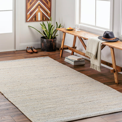 Nottingham Rug - 29247 by Livabliss. Made from 50% jute, 50% wool in a unique style.