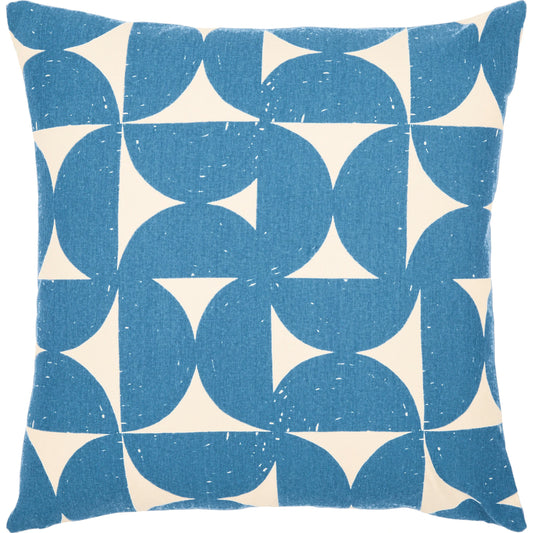 Natur Pillow - 12166 by Livabliss. Made from 100% cotton in a coastal style.